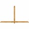Ekena Millwork Eugene Rough Sawn Timber Gable Bracket, Western Red Cedar, 96"W x 56"H x 4"D x 4"F, 14/12 Pitch GBW096X56X0404EUG00RWR - alternate 1